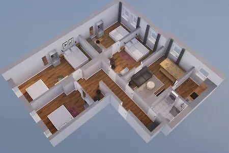 Апартаменты Grand Close To The Isar And Citycenter